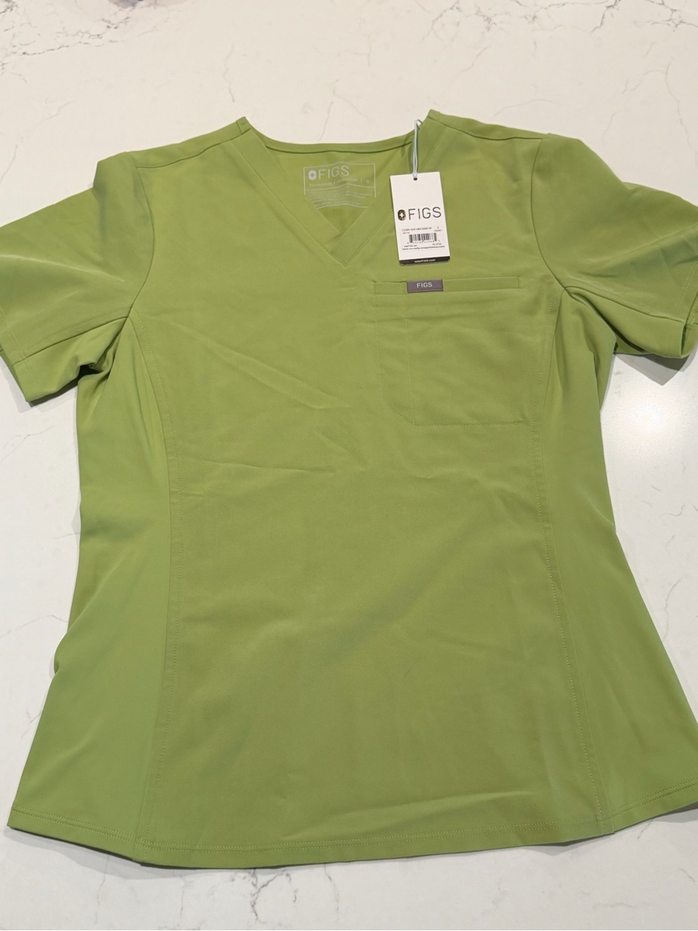 Figs Matcha Everly Slim Top